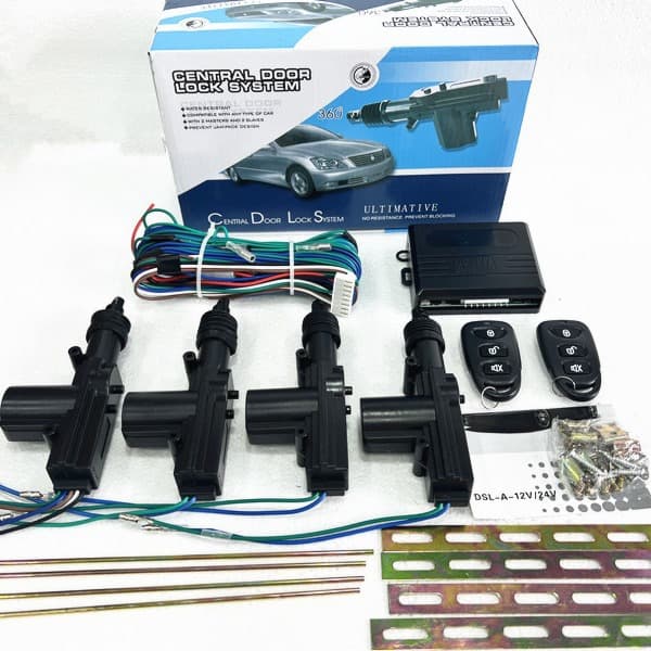 Best-selling Car Remote Central Lock with Original Remote Control, Multiple Packaging Options Available (English Version for Cross-border)