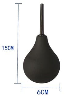 Large, Medium, Small Ball and Arc Enema Syringe, Anal Plug Douche, Unisex Vaginal Cleanser, Adult Hygiene Tool