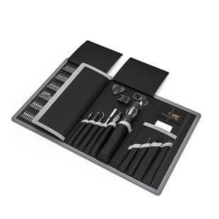 201-Piece Screwdriver Set, Tool Kit YF-P13, Home Appliance and Electronic Product Repair Screwdriver Set