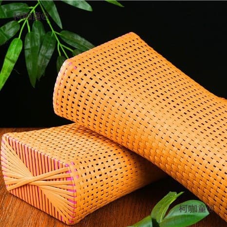 Summer Hollow Pillow, Cool PE Woven Hollow Pillow, Imitation Bamboo Weave Straw Weave Cool Pillow, Hollow Sweat Mai Taibao