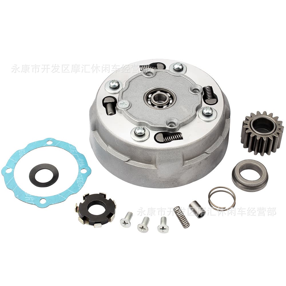 Curved Beam Beach Motorcycle Parts 17-Tooth C70 Dayang DY100 110CC Engine Clutch Assembly