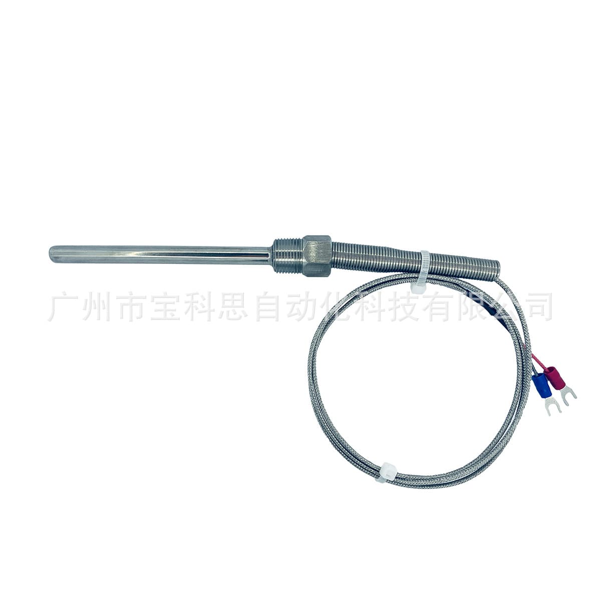 Factory direct Hong Kong Baoguang K-type high-temperature pointer 3/8 thread thermocouple high-temperature resistant sensor stainless steel