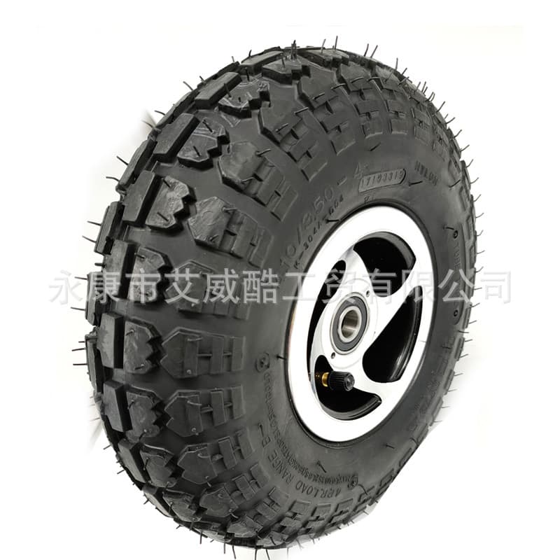 Electric Scooter Senior Mobility Scooter 4.10/3.50-4 Pneumatic Inner and Outer Tire Aluminum Wheel Hub Bearing