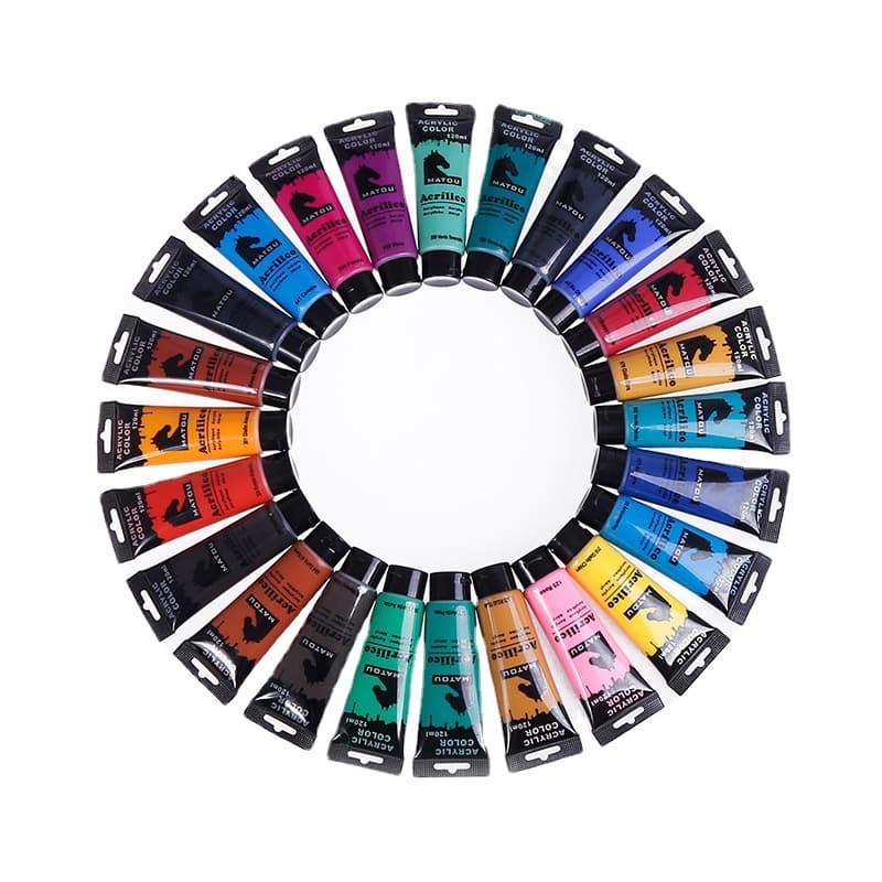 35ml acrylic paint various colors hand-painted wall painting DIY acrylic paint manufacturer wholesale acrylic paint