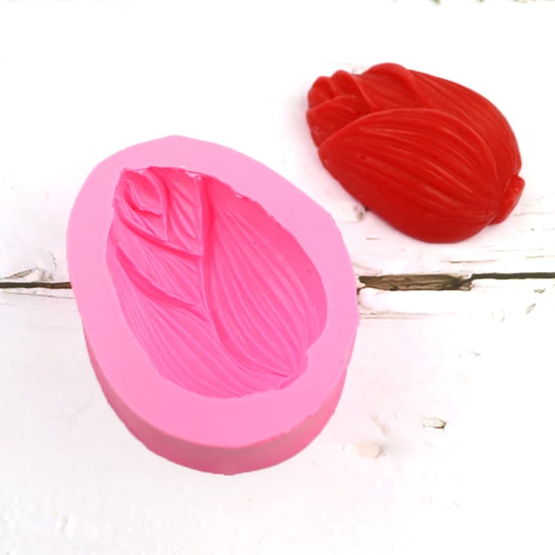 Dobi Lotus Bud Silicone Fondant Mold, Aromatherapy Plaster Mold, Cake Decoration Mold, Handmade Resin Mold