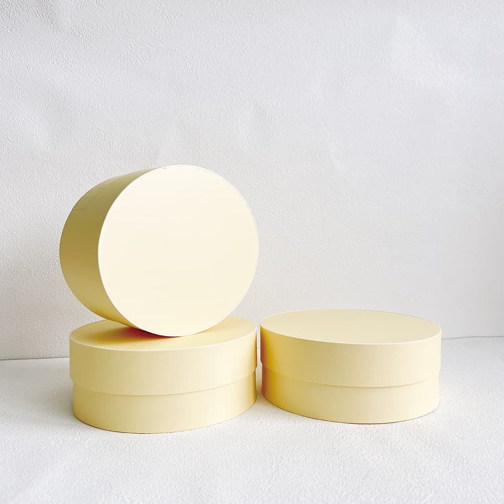 Food-Grade Paper Can 4-Inch Round Basque Cheesecake Box Cheese Packaging Container with Spiral Lid
