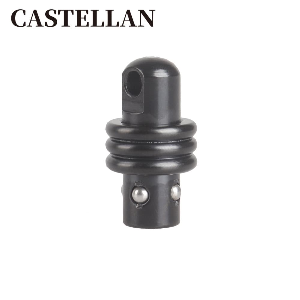 Manufacturer wholesale AliExpress black A8 adapter adapter accessories to connect fish bone and flat steel ball buckle accessories