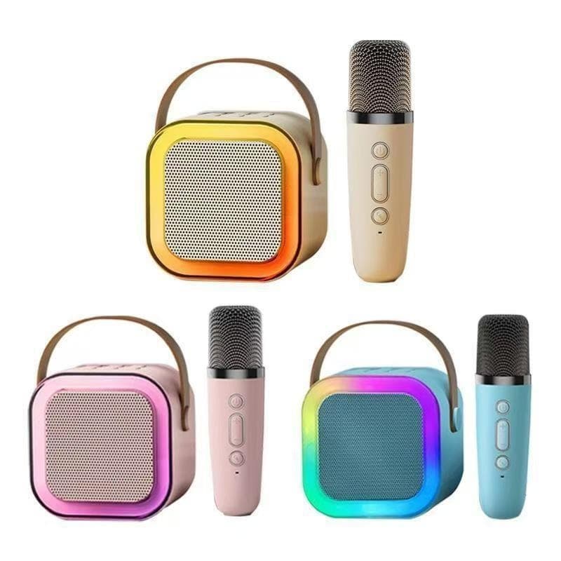 K12 microphone audio microphone family KTV set wireless Bluetooth children's square dance speaker all-in-one singing machine