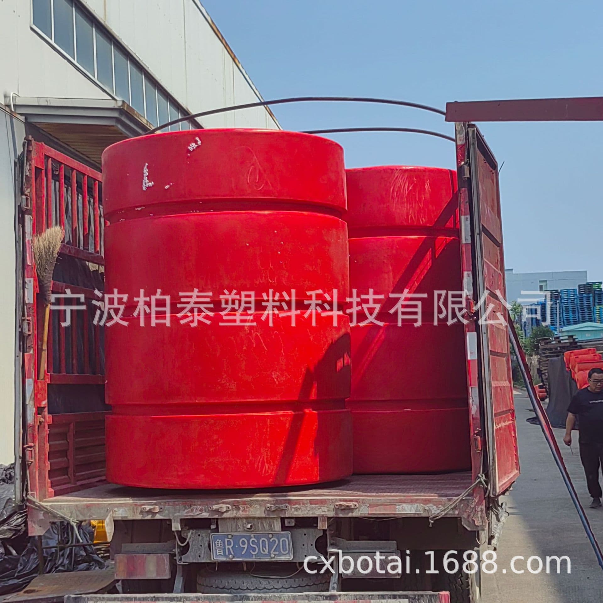 Hydropower station debris containment float; high molecular weight polyethylene (HMWPE) water surface warning float; 800*1100