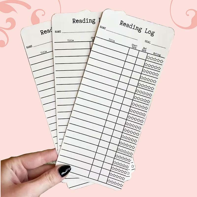 Cross-border New Product Independent Station 12pcs/set Reading Scoring Bookmark Paper Card Wholesale Reading Bookmark
