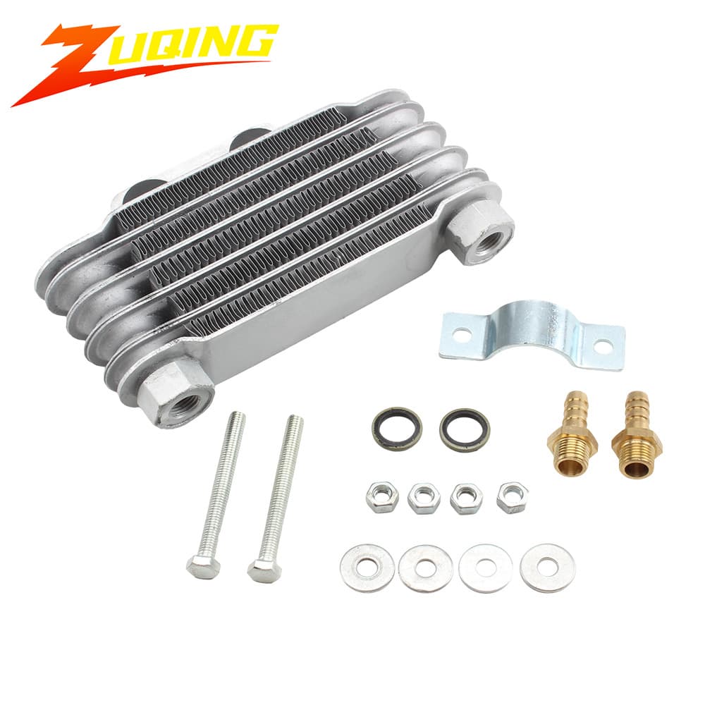 Universal Motorcycle Engine Oil Cooler For 100cc-250cc 65ml Off-road Vehicles Motorcycle Accessories Other Cooling Systems