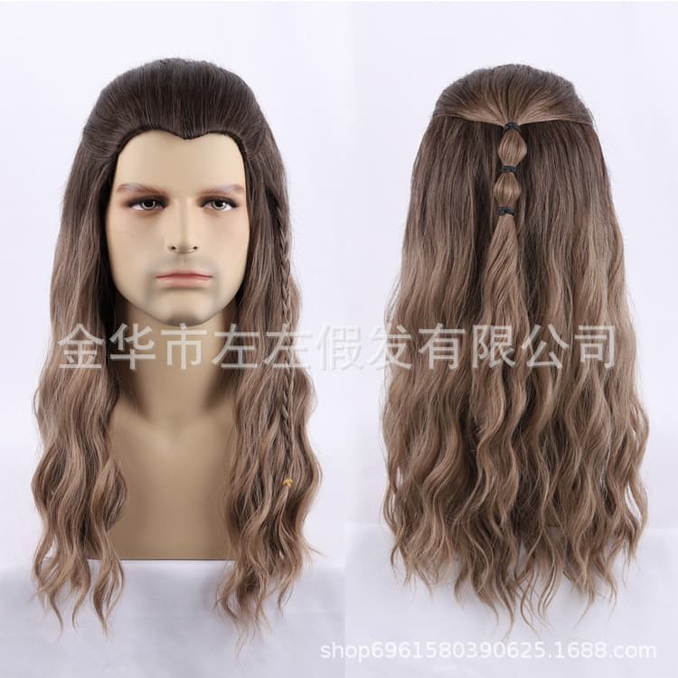 Left Left Thor 4 Love and Thunder Sol Thor cos Wig Halloween Thor cosplay Wig