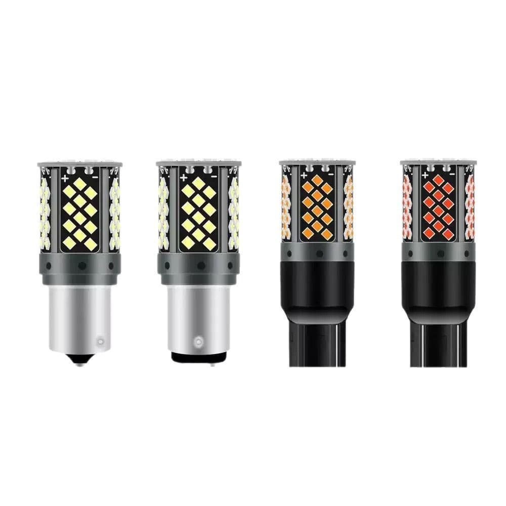 Car LED brake light 1157 turn signal 1156 2025 81SMD anti-flash 7440 high brightness reversing light bulb