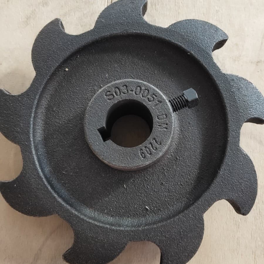 Coated sand chain gears mold opening customization, precision metal processing, casting, machining, custom processing