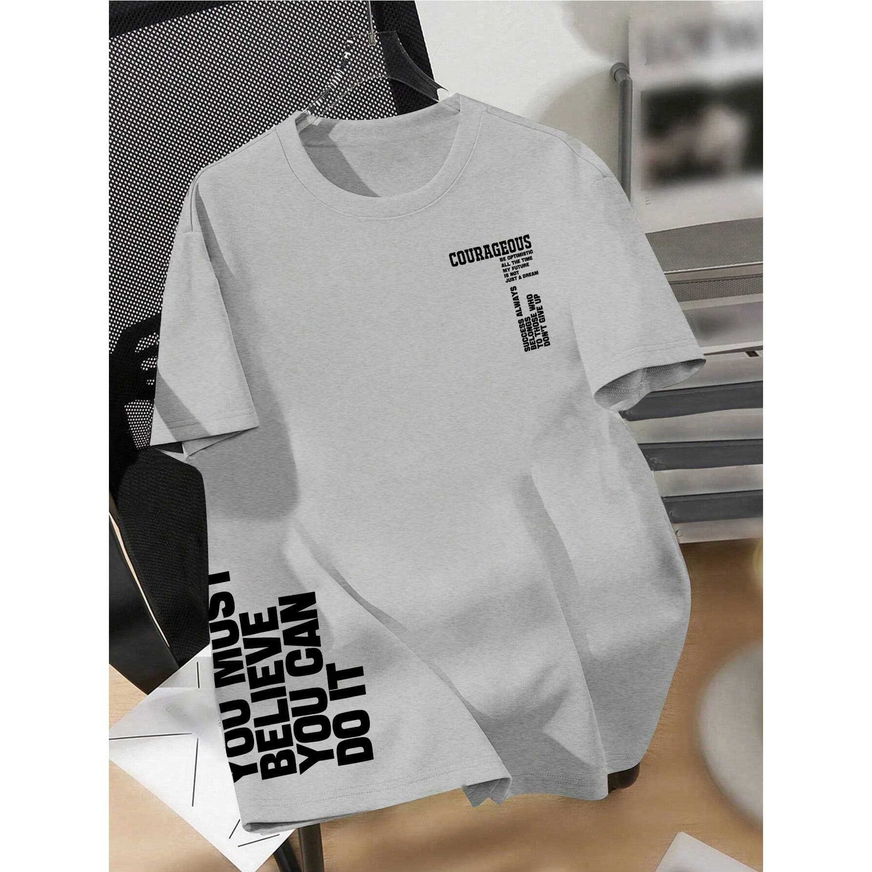 [European cotton T] Summer fashion sports style casual inner layering shirt T-shirt summer short-sleeved top clothing lining