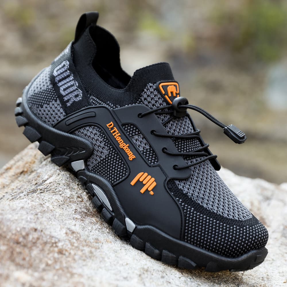 Cross-border Export New Men's Casual Shoes Fashion Trendy Creek Shoes Lightweight Wading Shoes Men's Mesh Single Shoes
