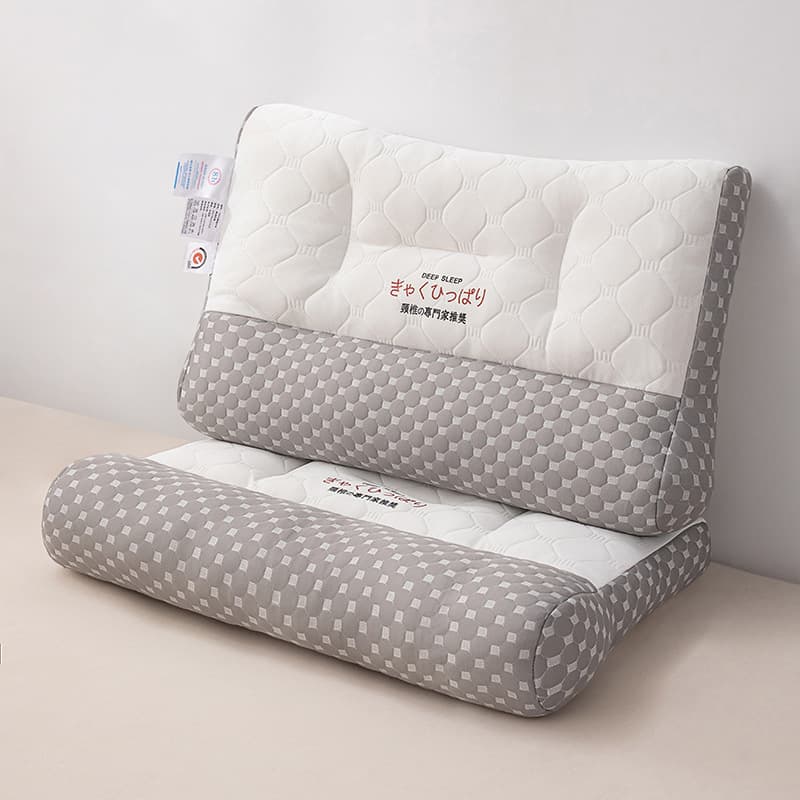 Japanese-Style Beaded Non-Traction Neck Support Pillow, Pillow Core for Home, Adult, and Student Dormitory Use, Bulk Orders Welcome