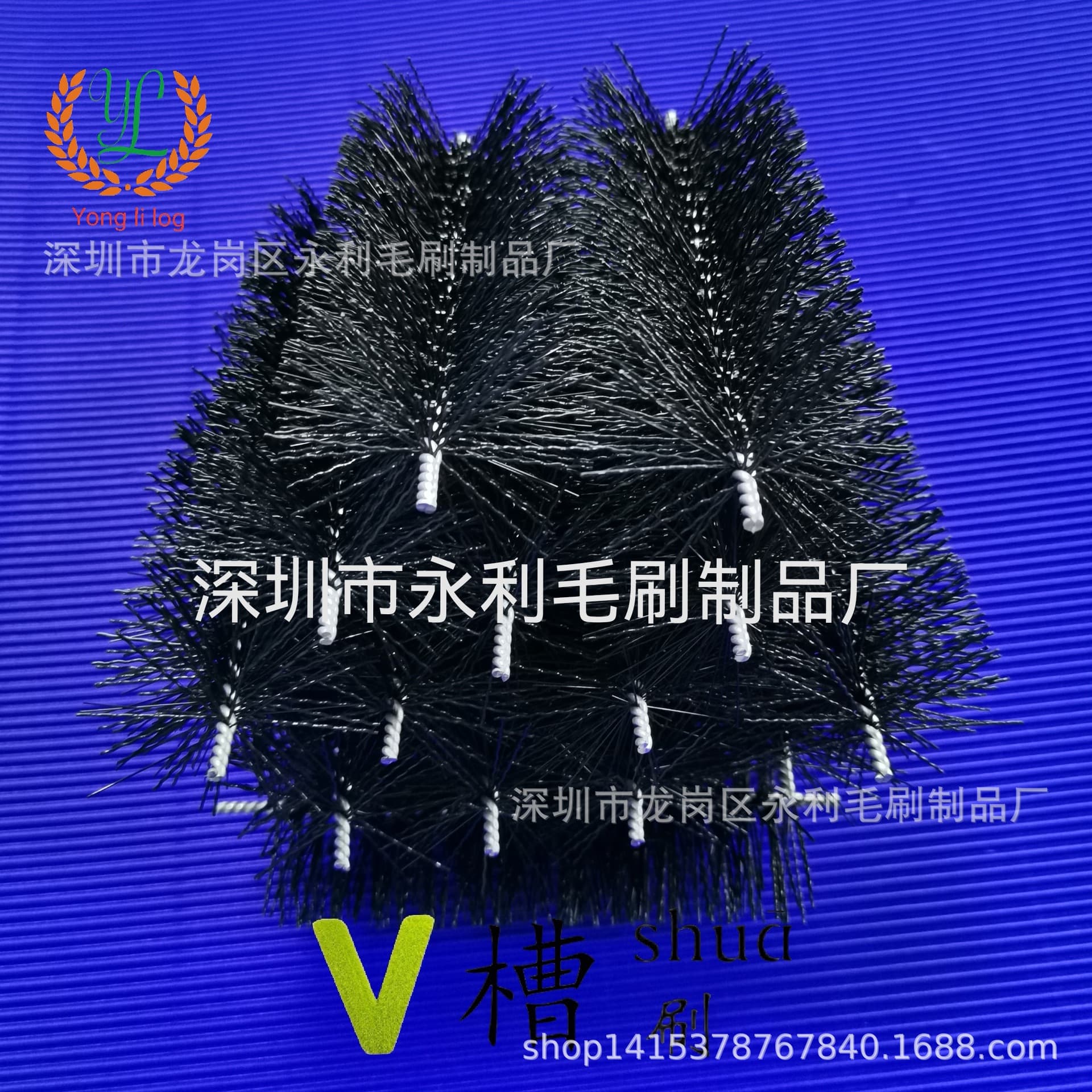 V-shaped Groove PA46 Nylon Wire High Temperature Resistant Brush with Heating Comb for Hair Salon with High Temperature Resistance up to 300 Degrees
