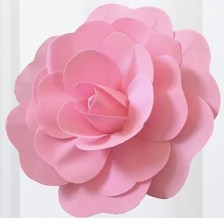 Giant Paper Art Rose Living Room EVA Flower Valentine's Day Shopping Mall Window Decoration Scene Setup Store