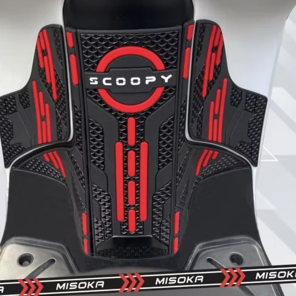 Compatible with Honda Scoopy Motorcycle Fuel Tank Pad Side Sticker Accessories Decoration Maintenance Rubber Cross-border Factory Wholesale