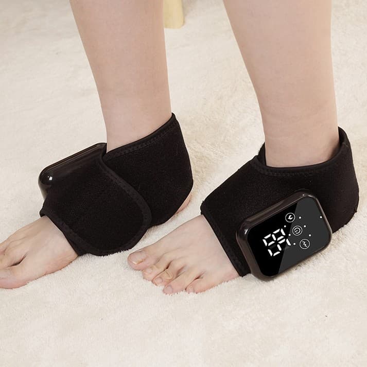 Cross-border Electric Heating Ankle Warmer, Warm Compress for Ankle, Heel, and Joint Massage, Unisex Protective Sleeve