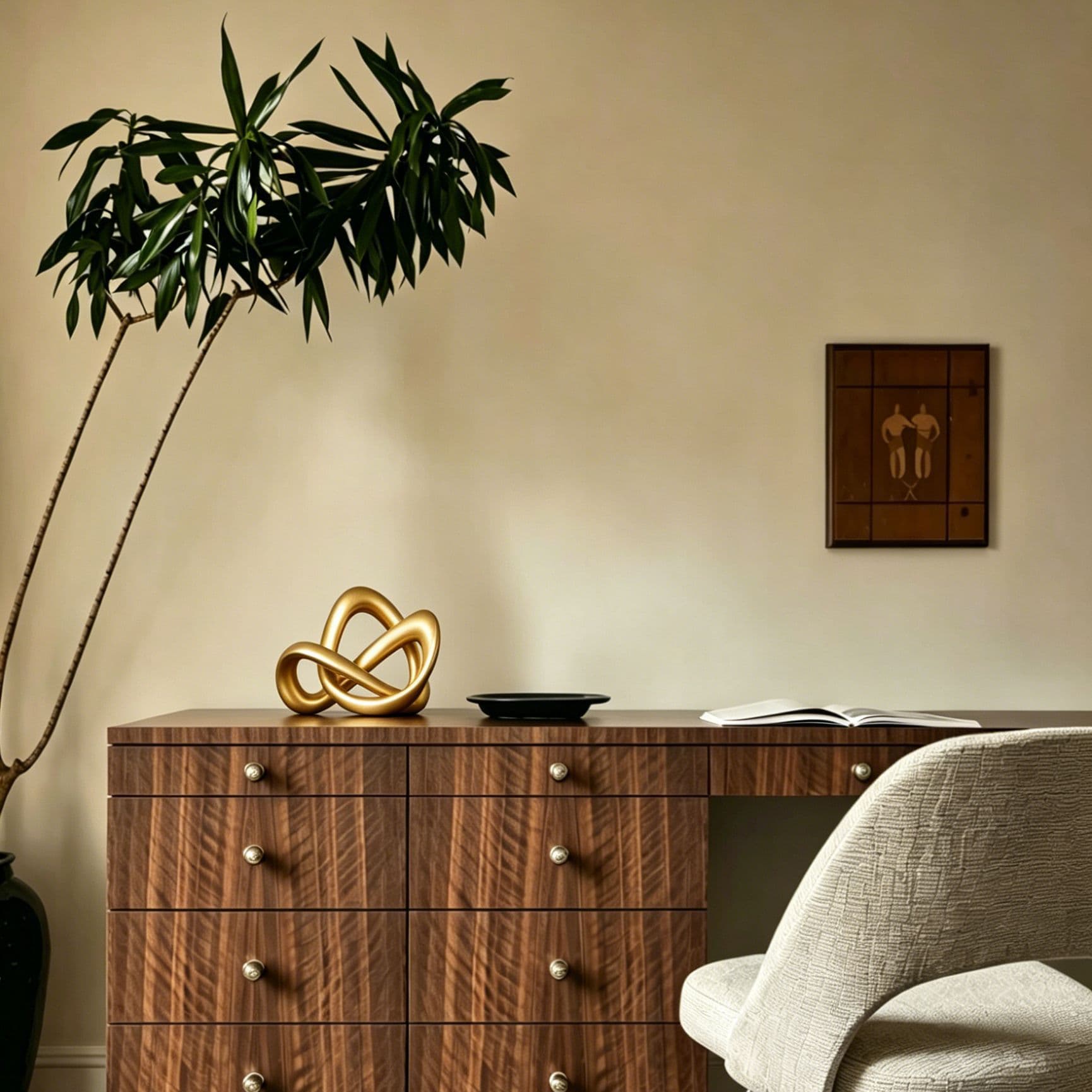 [Resin Craft] Modern Creative Study Living Room Model Room Soft Decoration Desktop Wine Cabinet Entryway Ornament Decorative Piece