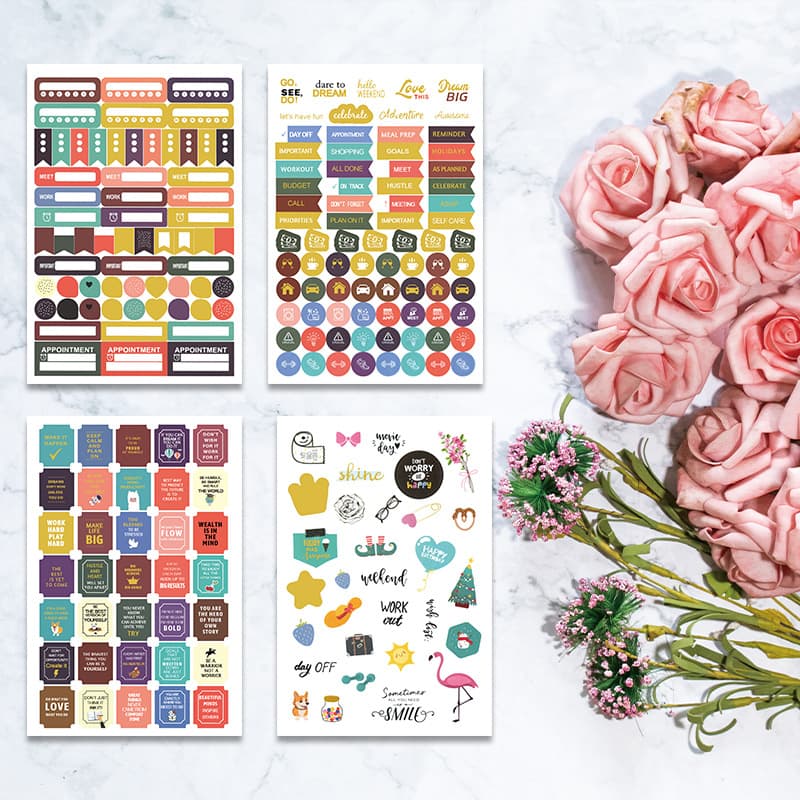 PLANNER STICKER Business Theme Planner Stickers, Creative Planning Stickers for Notetaking