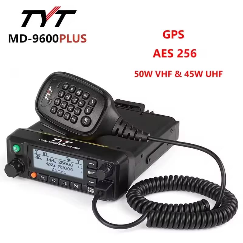 TYT MD-9600 Walkie-Talkie Car Radio TYT MD-9600 Plus Radio GPS Self-Driving Tour Export Cross-Border