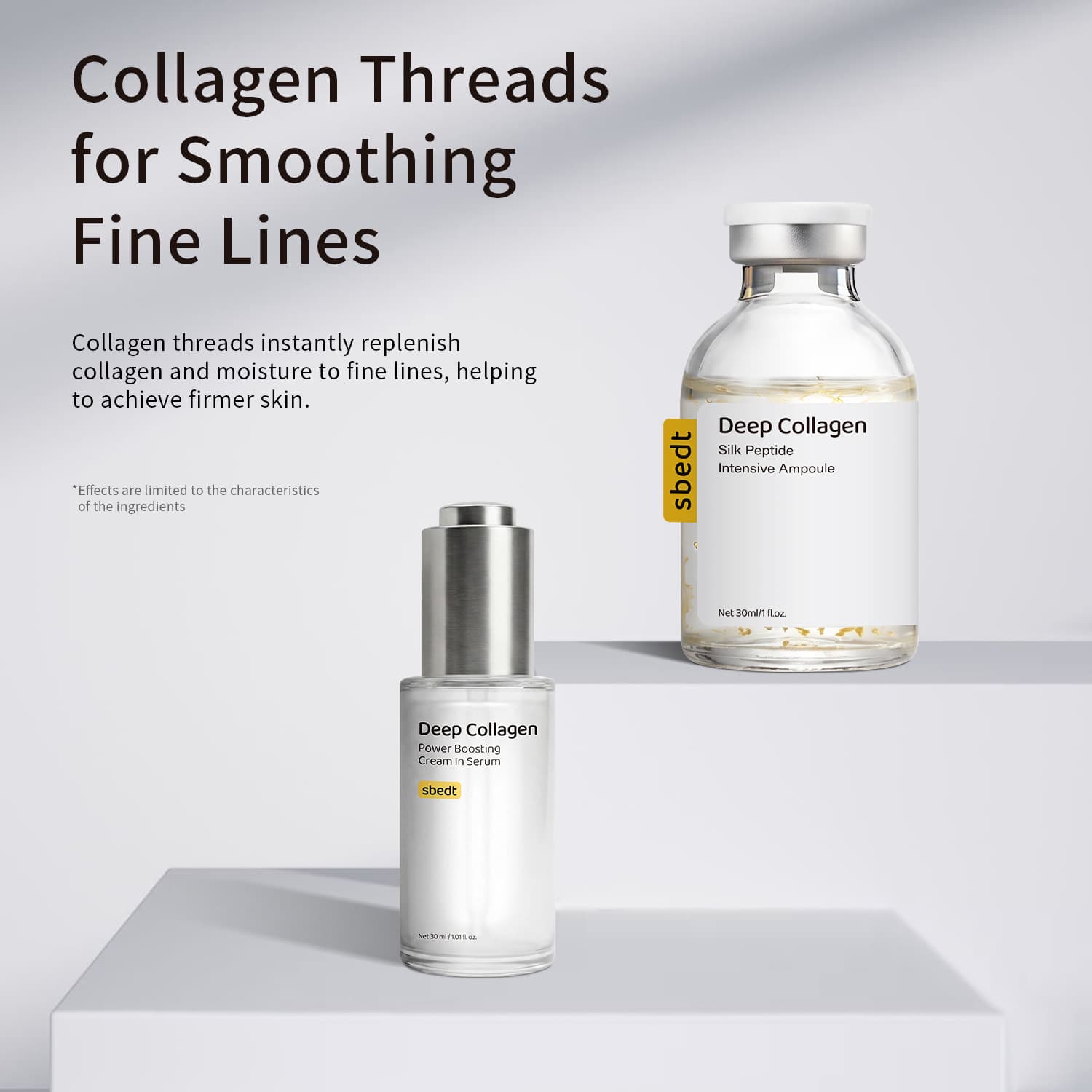 Cross-Border Anti-Wrinkle Double-Layer Collagen Serum, Improves Skin Elasticity, Firming and Rejuvenating Collagen Serum