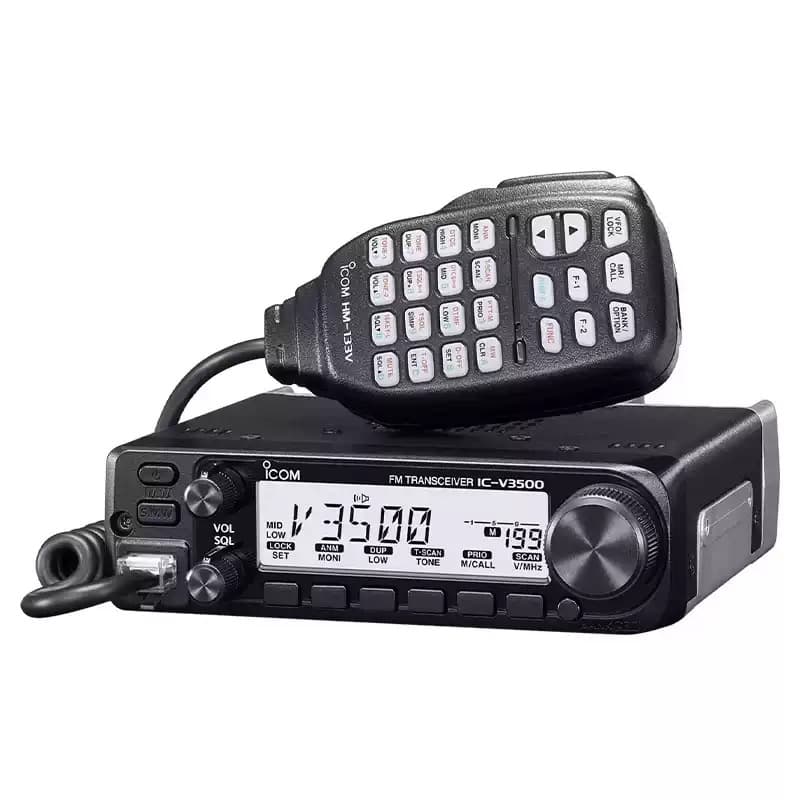 136-174MHz Mobile Radio Transceiver IC-V3500 Marine VHF Mobile 65W High Power
