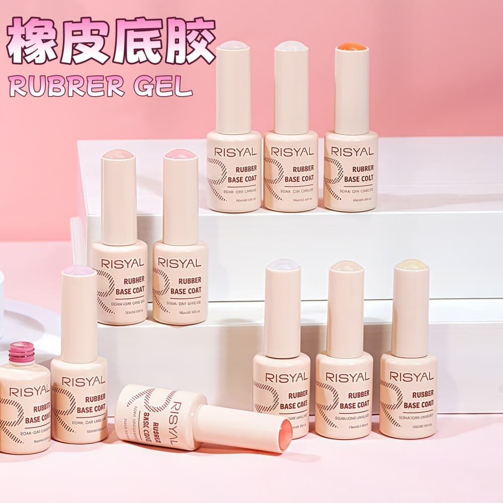 Rubber Base Gel Construction Gel Color 2-in-1 Non-Shrink Anti-Lifting Rubber Base Cross-Border Best-Selling Nail Gel