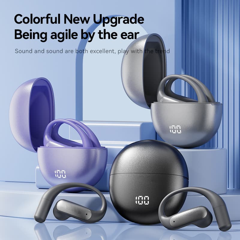M118 Ear-Hook Bluetooth Earphones with AI Translation, Long Battery Life, Non-In-Ear Design, Private Model, Noise Reduction, Cross-Border Wireless