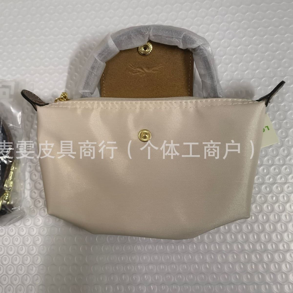 French Longchamp bag, mini dumpling bag, handbag, mobile phone bag, coin purse, one-shoulder crossbody bag, punch-free, with shoulder strap