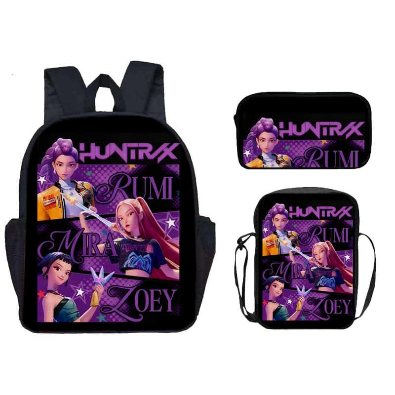 Kpop Huntress Girl Group Backpack High-Definition Print Cross-Border Lightweight Backpack / Pencil Case / Shoulder Bag Factory Direct Single Piece Shipment