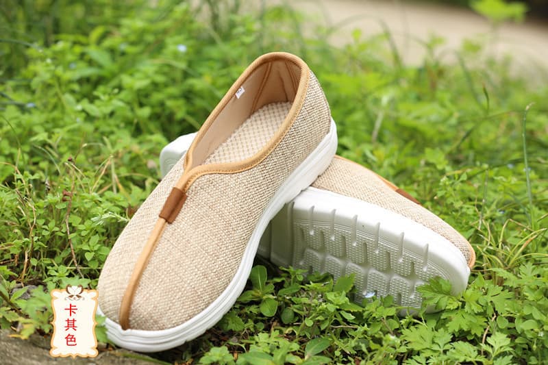 Hongren Linen Monk Shoes Feixiang Brand Liaochen Monk Meditation Shoes Unisex Monk Shoes Arhat Shoes Spring Summer Single Shoes Mesh