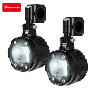Motorcycle High Power Smart Light Multiple Mode Lighting Lamp Magnesium Aluminum Alloy High Brightness Dust Resistant Water Resistant Front Light