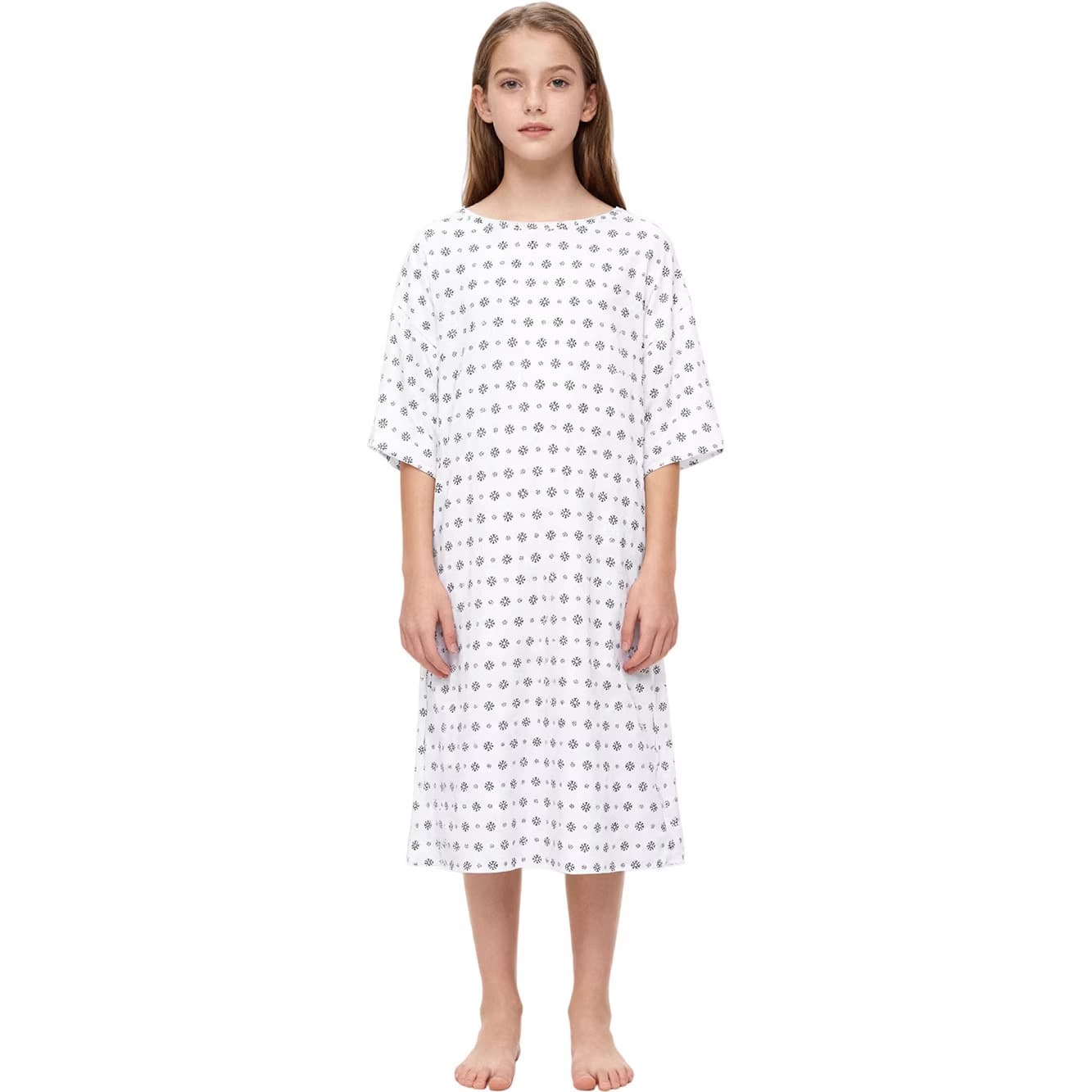 Stranger Things Cosplay Costume Kids White Dress Children's Performance Outfit