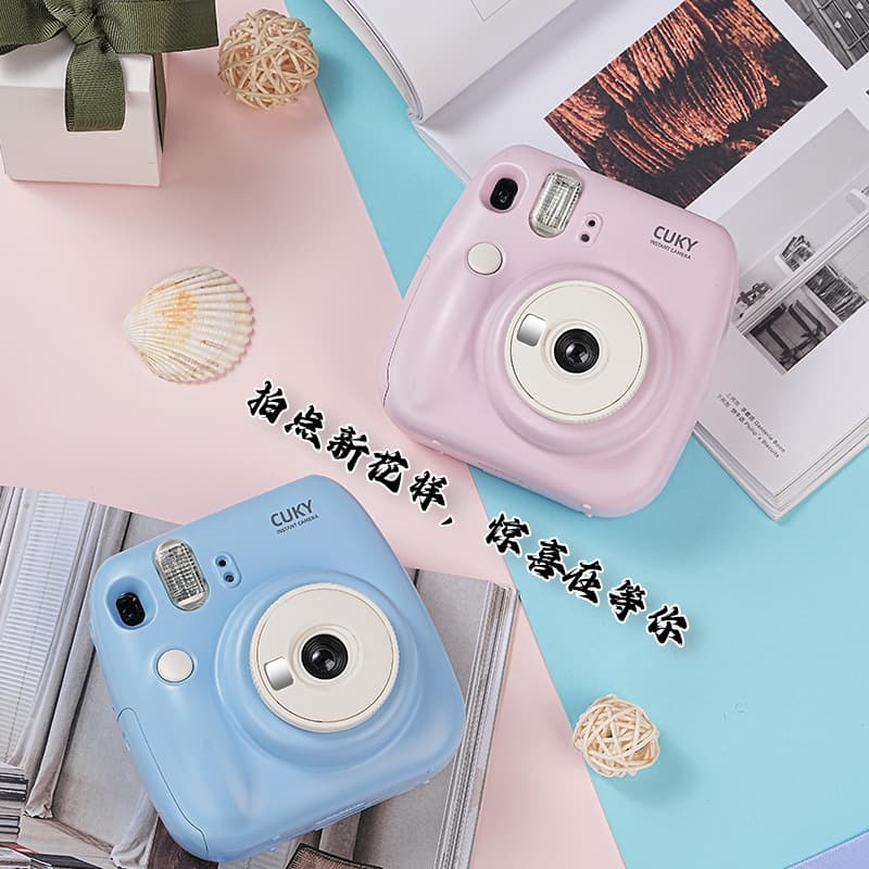 CUKY New Instant Camera One-Shot Imaging Camera Instant Film Instant Camera mini12 Film