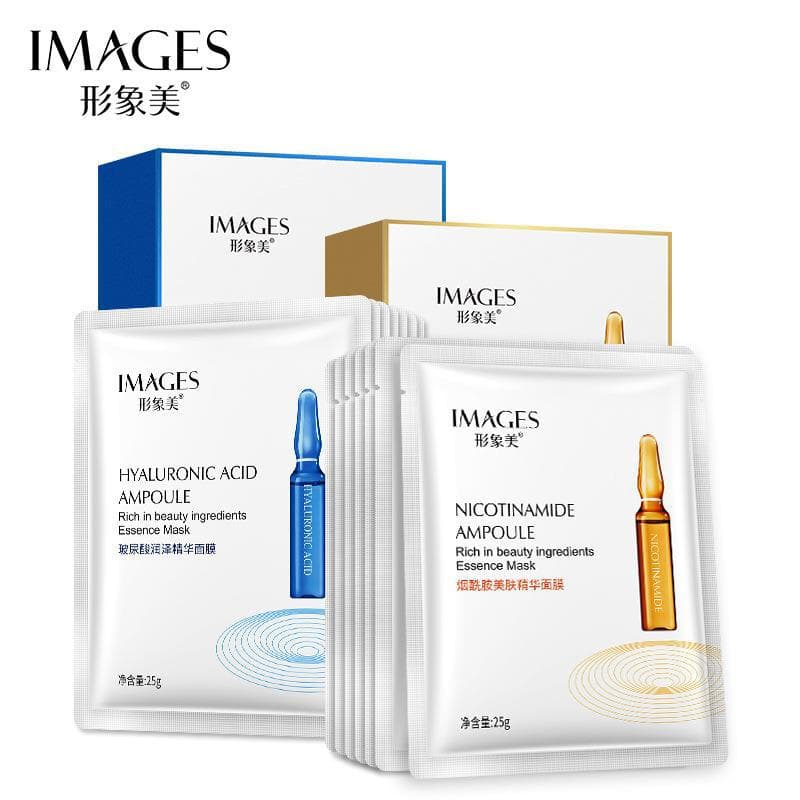 Image Beauty Niacinamide Skin Beauty Essence Mask Shrink Pores Hydrating Moisturizing Mask Hyaluronic Acid Mask Wholesale