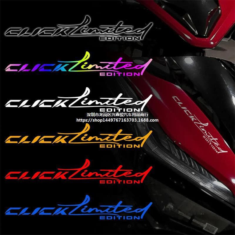 Compatible with Honda Click125i/V3/160/150i Motorcycle Sticker Body Modification Decal Waterproof
