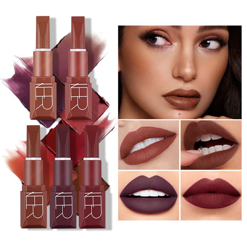 Cross-border velvet lipstick Pudaier color matte matte lip glaze foreign trade Amazon matte lipstick lipstick