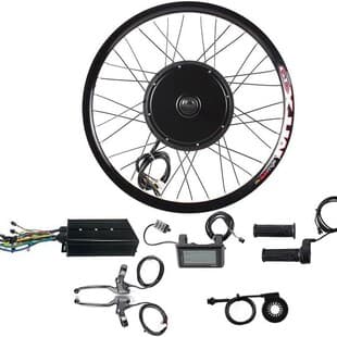 2000W Mountain Bike Electric Conversion Kit Rear Drive SW900 Ebike Conversion Kit with Battery