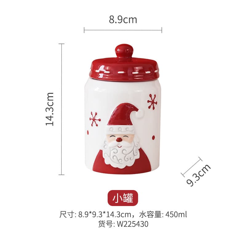 Christmas Stitching Series Ceramic Tableware Food-Grade Christmas Plating Source Factory In-Stock Cross-Border Hot-Selling Tableware