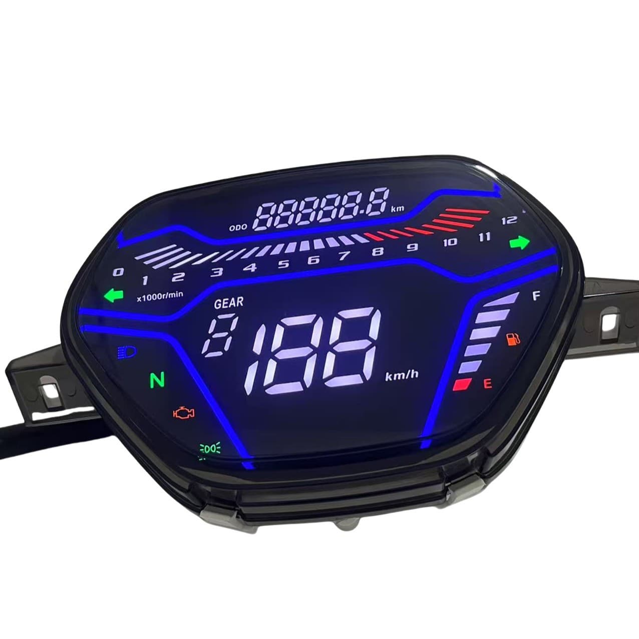 Hot Selling Digital Speedometer Tachometer for Honda Wave100 AT110 CD110