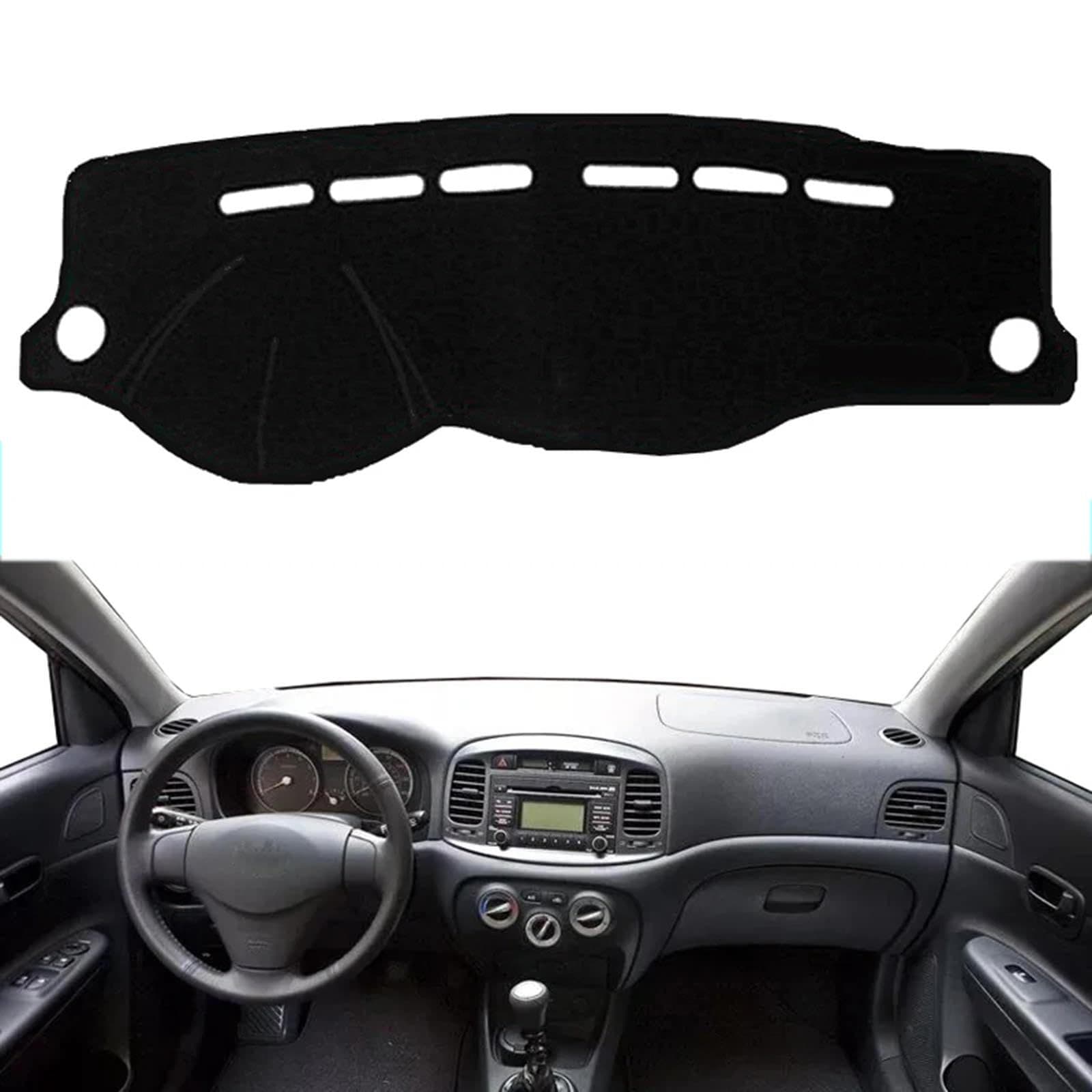 Cross-border Applicable Modern Accent 2006-2011 Car Dashboard Cover Sun Protection Anti-Slip Light-Proof Mat