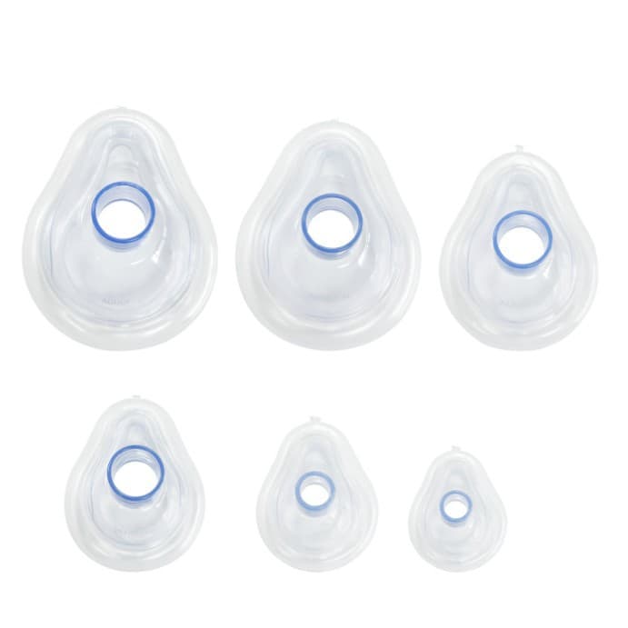 Disposable PVC masks with small openings for children's emergency accessories, PVC breathing protection masks for export