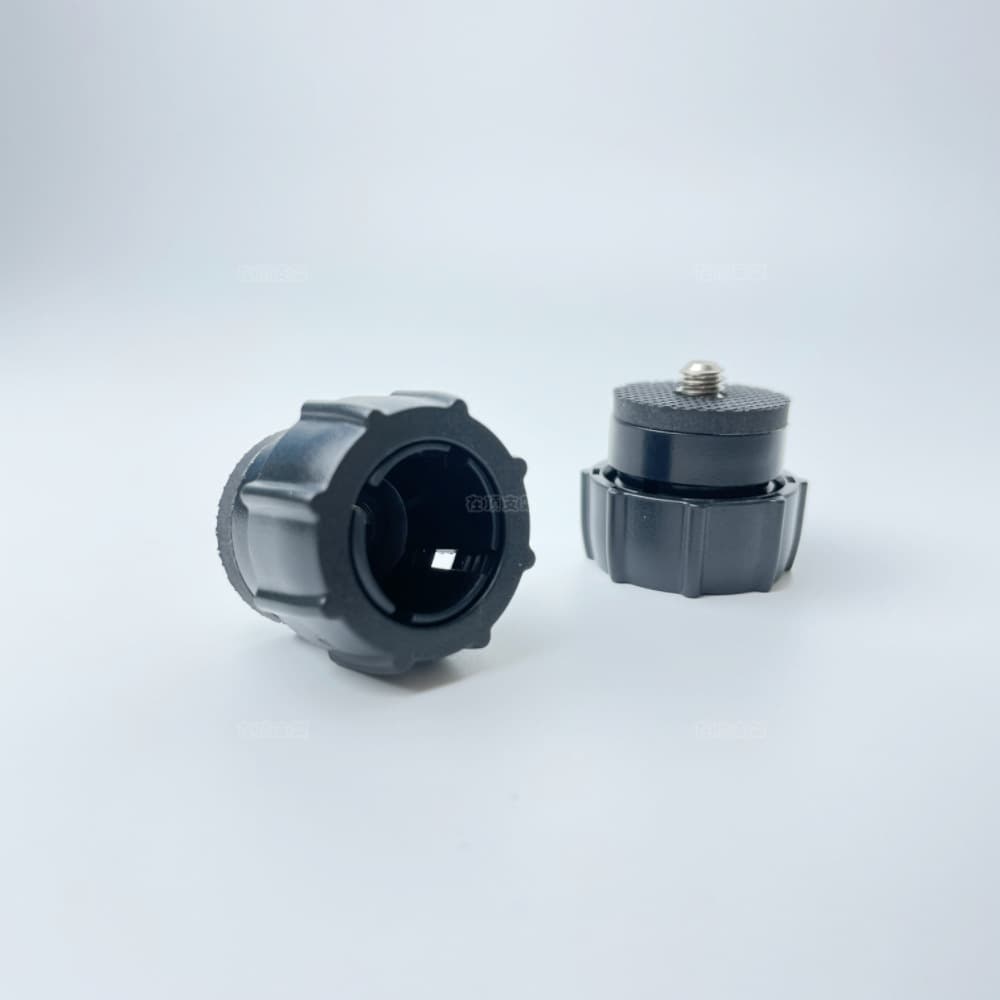 17mm Ball Head Base Adapter to 1/4 Screw Live Streaming Photography Camera 3/8 Stand Universal Modification Accessory