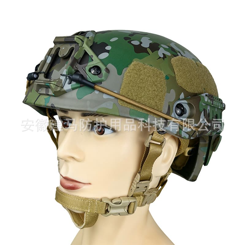 AirFrame Bulletproof Helmet Folding Helmet CP Ruins Camouflage IIIA GA PE Aramid Helmet Manufacturer