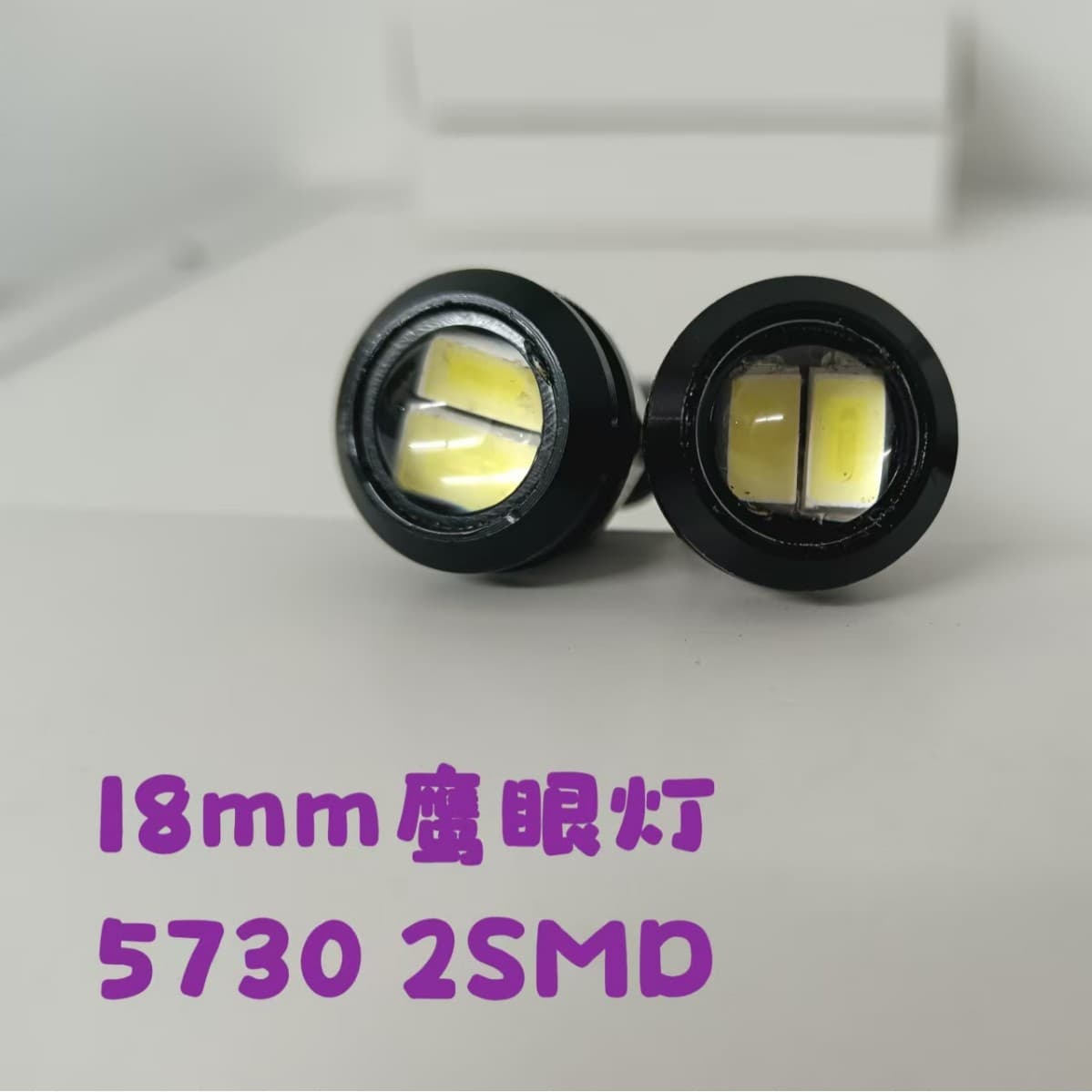 Car LED Light 5630 18MM Eagle Eye Light 5730 2-Light Rival Screw Reverse Backup Light Modification Light