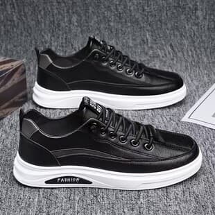 26 Men's Board Shoes Spring Summer Autumn Men's White Shoes Soft Sole Low-Top Casual Shoes Fashion Trendy Sports Shoes Cross-Border Wholesale